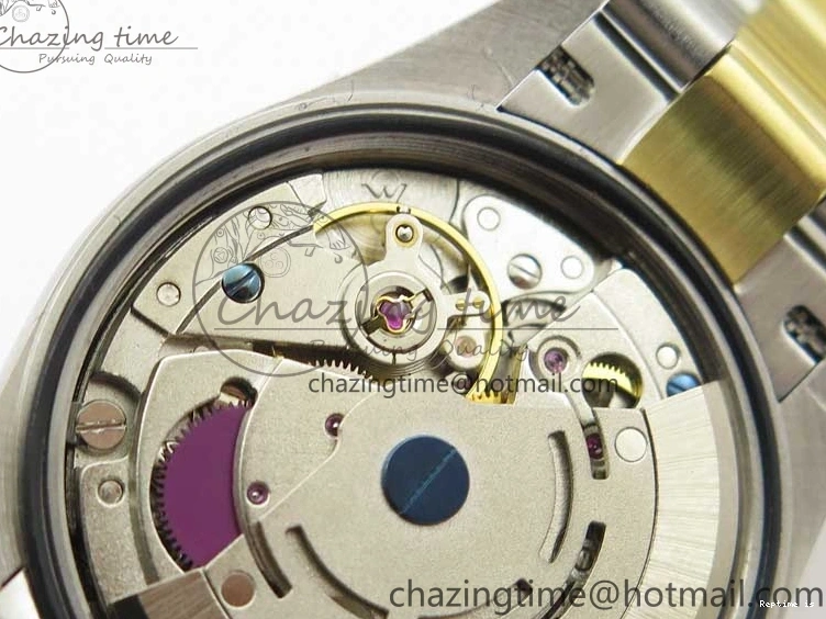 0106 FashionForward Datejust 31mm 278273 SS YG BP Maker Best Edition Gray MOP Diamonds Dial on SS YG Oyster Bracelet 2720